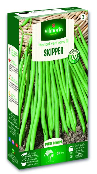 Légumes Secs - Haricot Nain Vert Skipper - PACKAGING_3D_RECTO